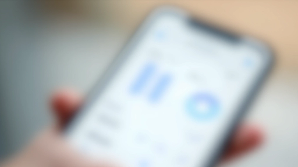 Mobile phone showing financial dashboard with multiple bank account summaries and spending categories displayed